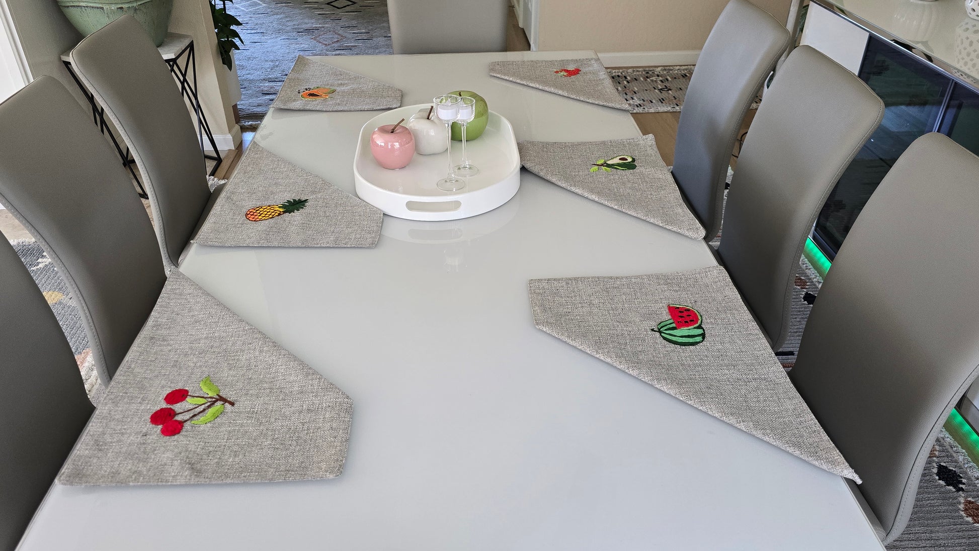 Fruit Plate Mats