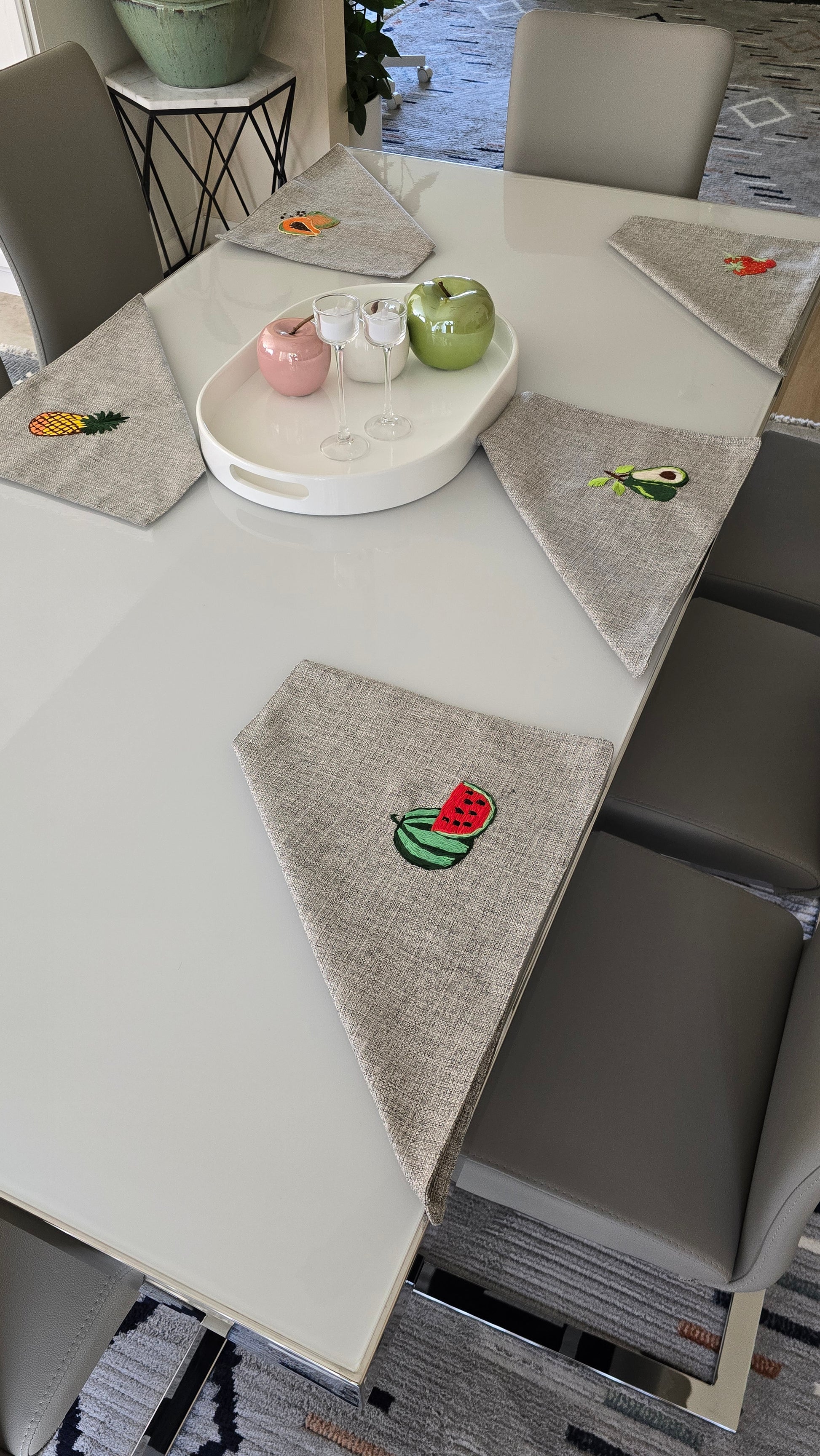 Fruit Plate Mats