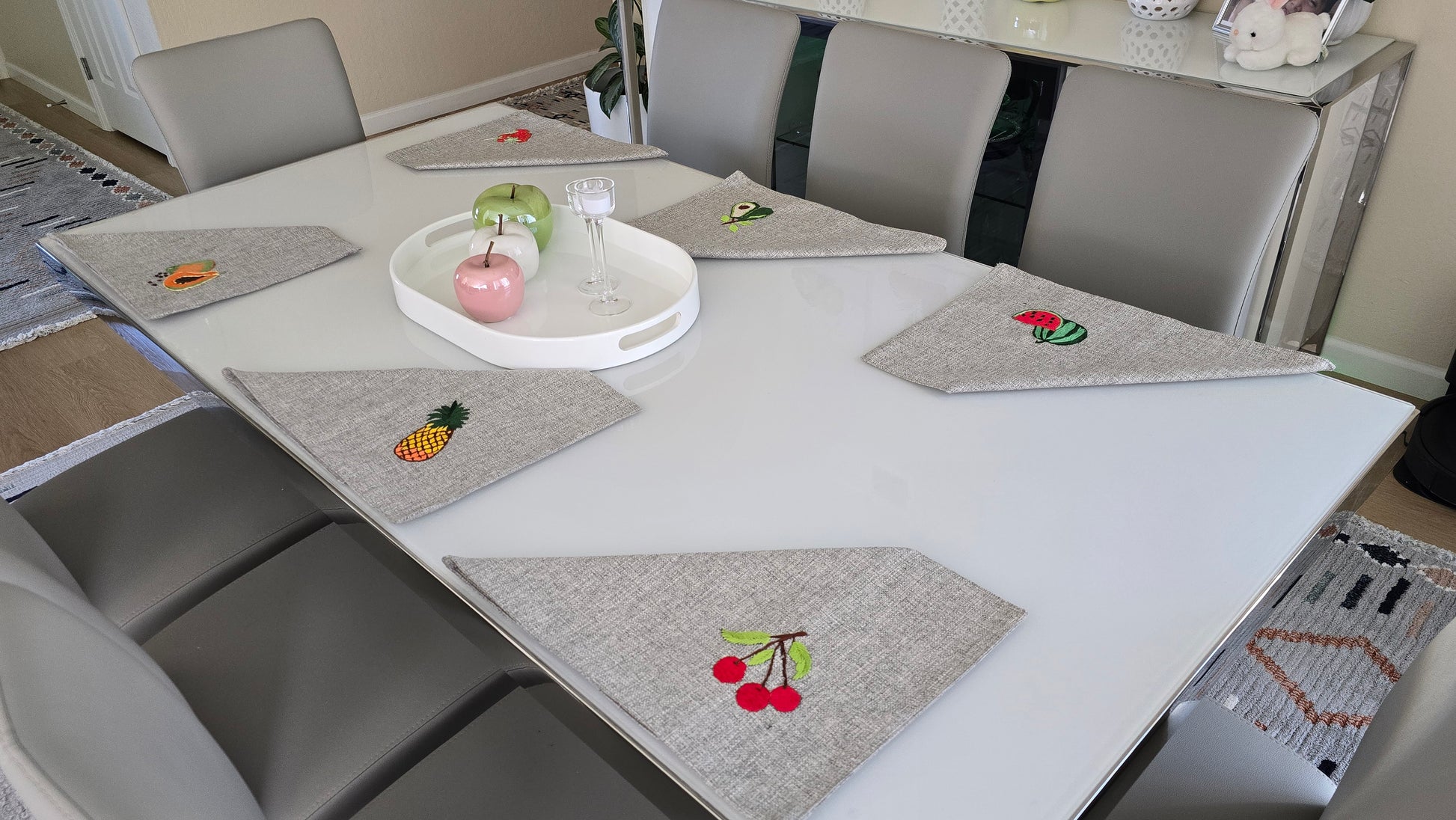 Fruit Plate Mats