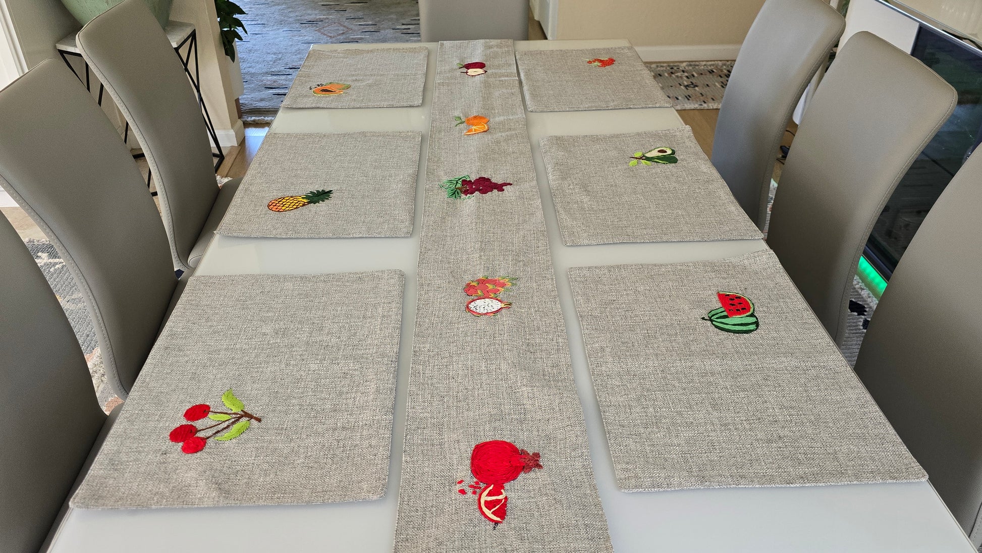 Fruit Plate Mats